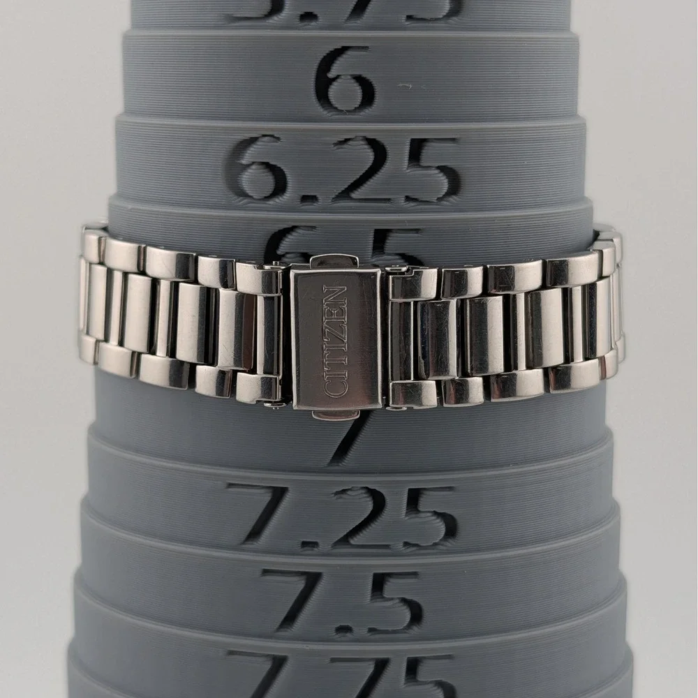 Citizen Riva H504-S046114 Diamond Eco-Drive Chronograph MOP Dial 32mm 6.75